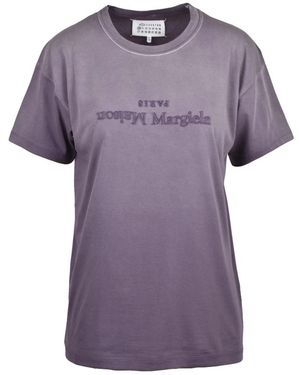 Maison Margiela T-Shirts - Morado