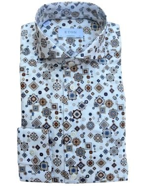 Eton Casual Shirts - Blue