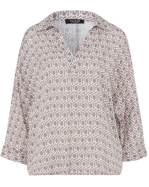 Tuzzi Bluse Mit Grafischem Muster Desert Oasis - Natur