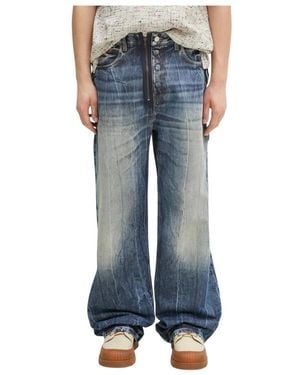Martine Rose Loose-Fit Jeans - Azul