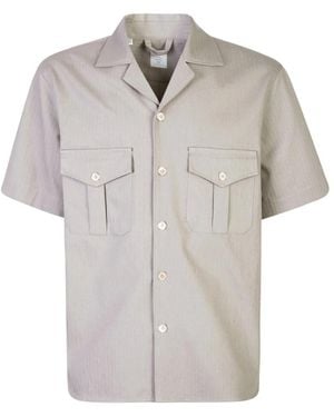 Eleventy Short Sleeve Shirts - Grey