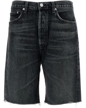 Agolde Denim Shorts - Black