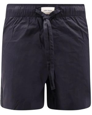 Entire studios Korte Broeken ,Zwart ,Katoen Pajama Short - Blauw