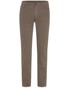 Oscar Jacobson Slim-Fit Jeans - Gris
