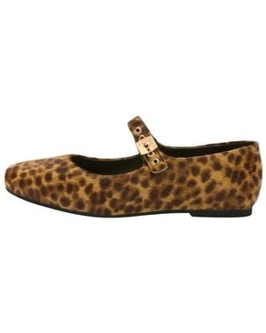 Scholl Ballerina Shoes - Brown