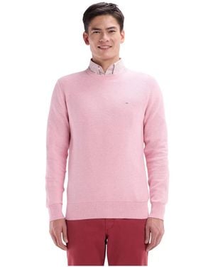 Eden Park Round-Neck Knitwear - Pink