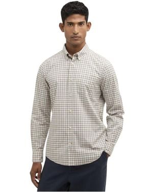 Barbour Lomond Tailored Shirt - Grijs
