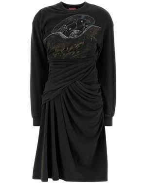 DIESEL Short Dresses - Negro