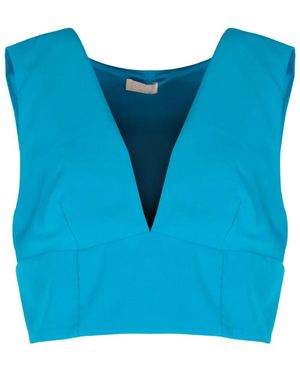Liu Jo Sleeveless Tops - Azul