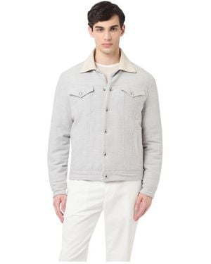 Eleventy Light Jackets - Grey