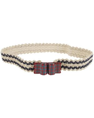 Exquisite J Belts - Blanco