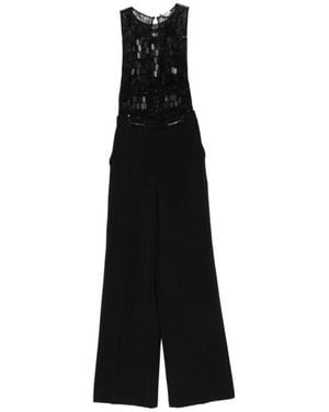 Elisabetta Franchi Jumpsuits - Black