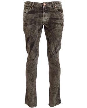 Acht Slim-Fit Jeans - Grigio