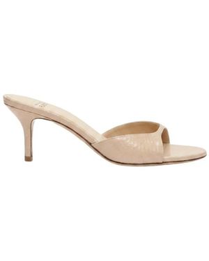 Francesco Russo Heeled Mules - Neutro