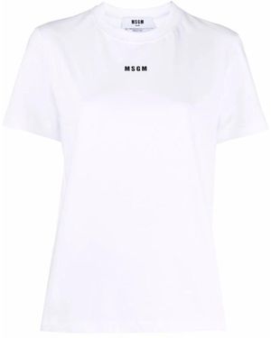 MSGM T-Shirts - Bianco