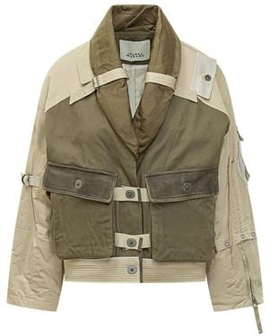 Isabel Marant Bomber Jackets - Green