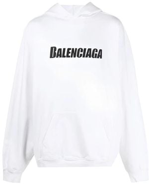 Balenciaga Sweatshirts - White