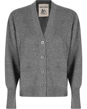 Semicouture Cardigans - Grigio