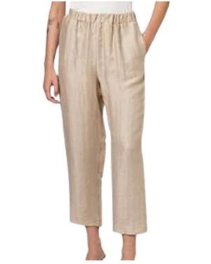 Alpha Studio Rechte Broek - Naturel