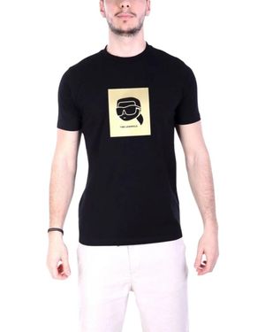 KARL LAGERFELD T-Shirts - Black