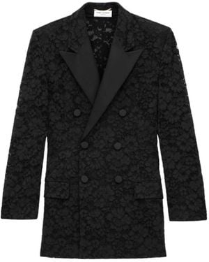 Saint Laurent Blazers - Black