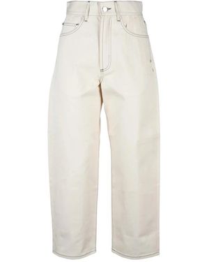 Sunnei Loose-Fit Jeans - Blanco