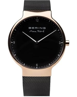 Bering Uhr max rené 15540-262 roségold schwarz