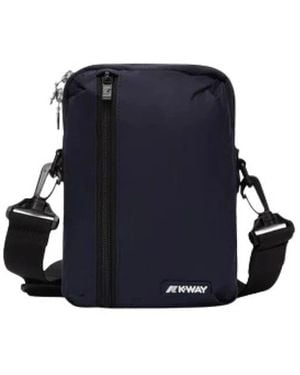 K-Way Messenger Bags - Blu