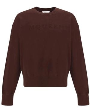McQueen Sweatshirts - Marrón