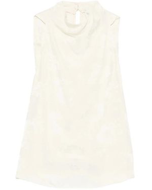 forte_forte Sleeveless Tops - White