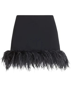 P.A.R.O.S.H. Rokken ,Zwart ,Polyester Poker Mini Rok