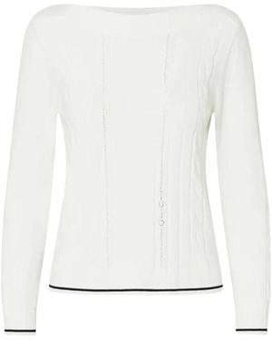 Liu Jo Round-Neck Knitwear - Blanco