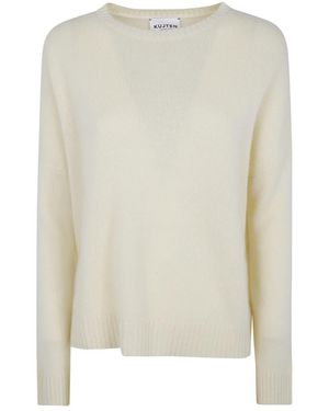 Kujten Cashmere Truien - Wit