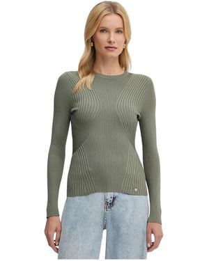 Guess Trui Met Ronde Hals - Groen