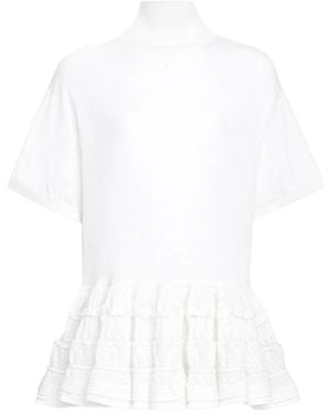 Alaïa Turtlenecks - Blanco