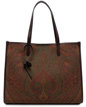 Etro Paisley Tote - Bruin