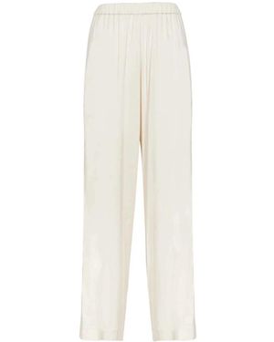 Akep Wide Trousers - Blanco