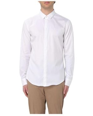 Emporio Armani Formal Shirts - White