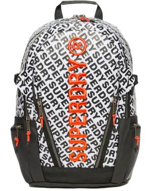 Superdry All Over Rucksack - Schwarz