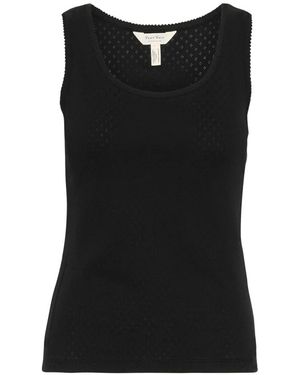 Part Two Sleeveless Tops - Negro