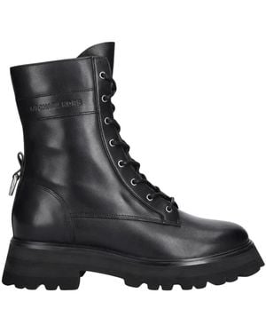 Michael Kors Lace-Up Boots - Noir