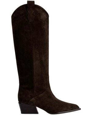 Poeve Cowboy & Biker Boots - Black