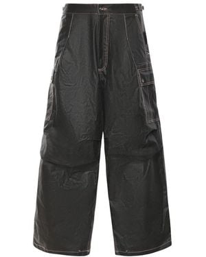 PDF Wide Trousers - Grey