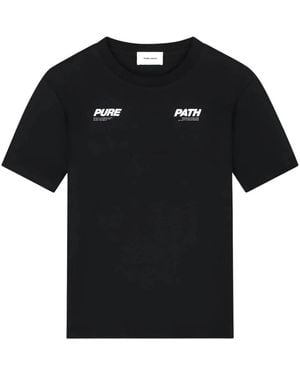 Pure Path T-Shirts - Black