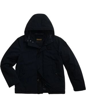 Blauer Winter Jackets - Blu