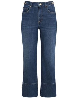 iBlues Cropped Jeans - Blue