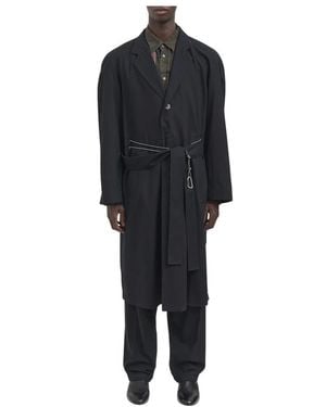 Magliano Belted Coats - Nero