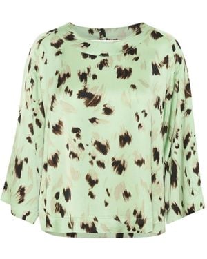 Soaked In Luxury Blouses - Green