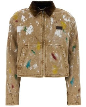 Moschino Denim Jackets - Metallic