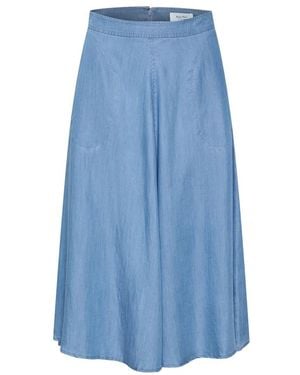Part Two Midi Skirts - Blu